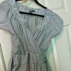 Split brand Stripe dress size Large